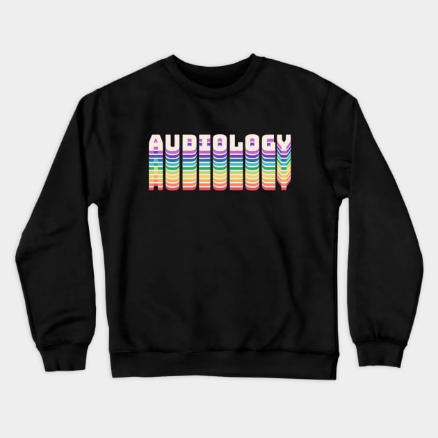 Audiology Crewneck Sweatshirt by Teewyld